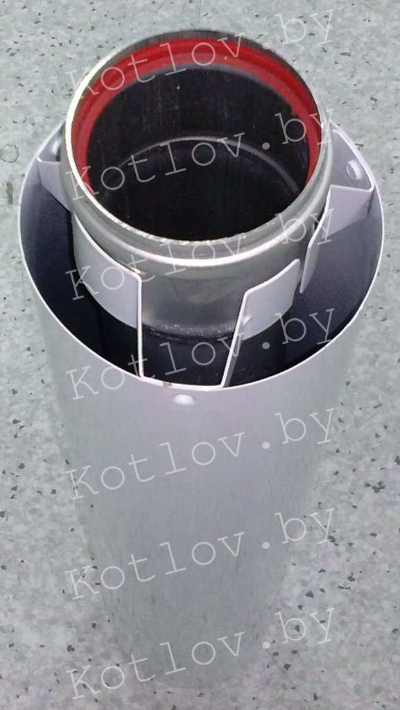 Коаксиальное удлинение Vaillant 1 м. концентрическое EURO 60/100 арт. 303802