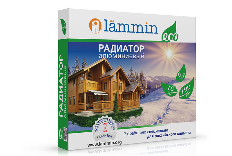 Радиатор Lammin ECO BM-350/80