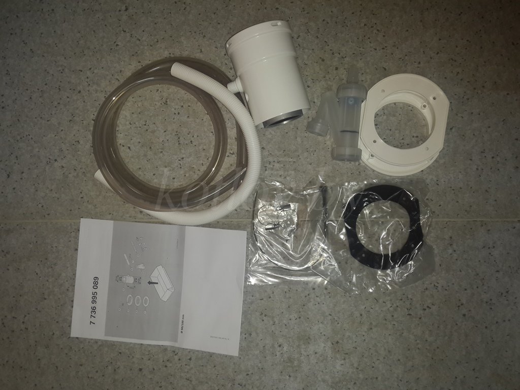 Отвод конденсата Bosch 60/100 AZ 375