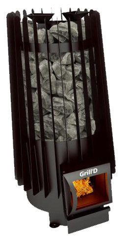 Банная печь Grill'D Cometa 180 Vega Long  black