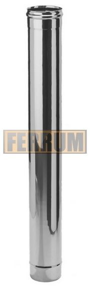 Дымоход 1,0м FERRUM (430/0,8 мм) ф150